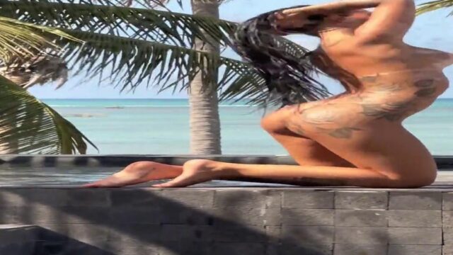 MC Mirella Nude Beach Photoshoot Leaked