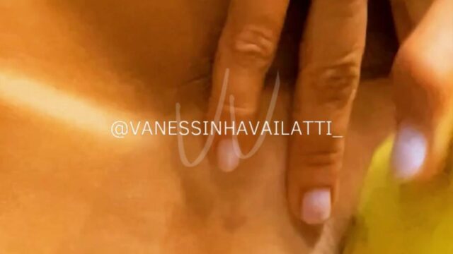 Vanessinha Vailatti Nude Hair Pussy Banana Play Video Leaked