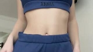 Aubrey Chesna Ass Tease Post Workout Video