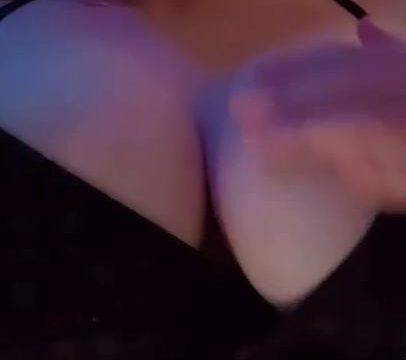 RoseASMR Boob Play Vibrator Masturbating Video
